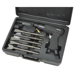 Industrial Duty Air Hammer Kit with Case (9-Piece) by AIRBASE INDUSTRIES