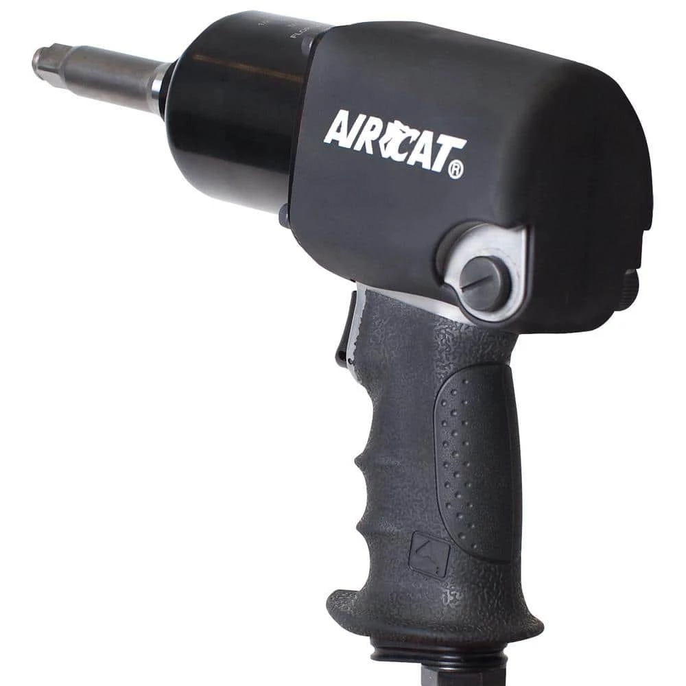 1/2 in. x 2 in. Extended Anvil Aluminum Twin Hammer Impact Wrench by AIRCAT
