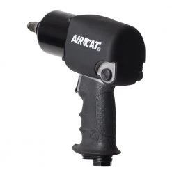 1/2 in. Aluminum Twin Hammer Impact Wrench by AIRCAT