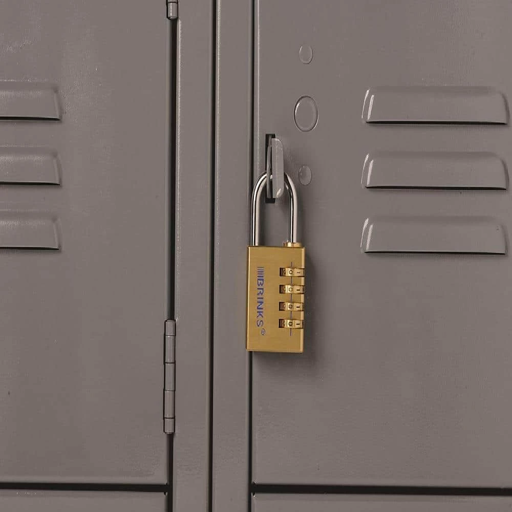 1-3/16 in. (30 mm) Resettable Combination Solid Brass Padlock by Brinks - Image 2