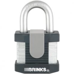 2 in. Commercial Laminated Steel Keyed Padlock by Brinks