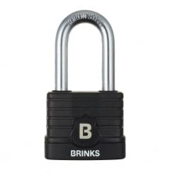 Commercial 50 mm Weather Resistant XT Plus Series Padlock with 2 in. Boron Steel Shackle by Brinks