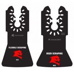 Universal Fit High Carbon Steel Oscillating Scraper Set for Adhesive Removal (3-Blades) by Diablo