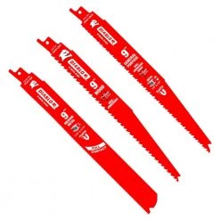 9 in. Bi-Metal Reciprocating Blades for General Purpose, Nail-Embedded Wood and Medium Metal Cutting (3-Pack) by Diablo