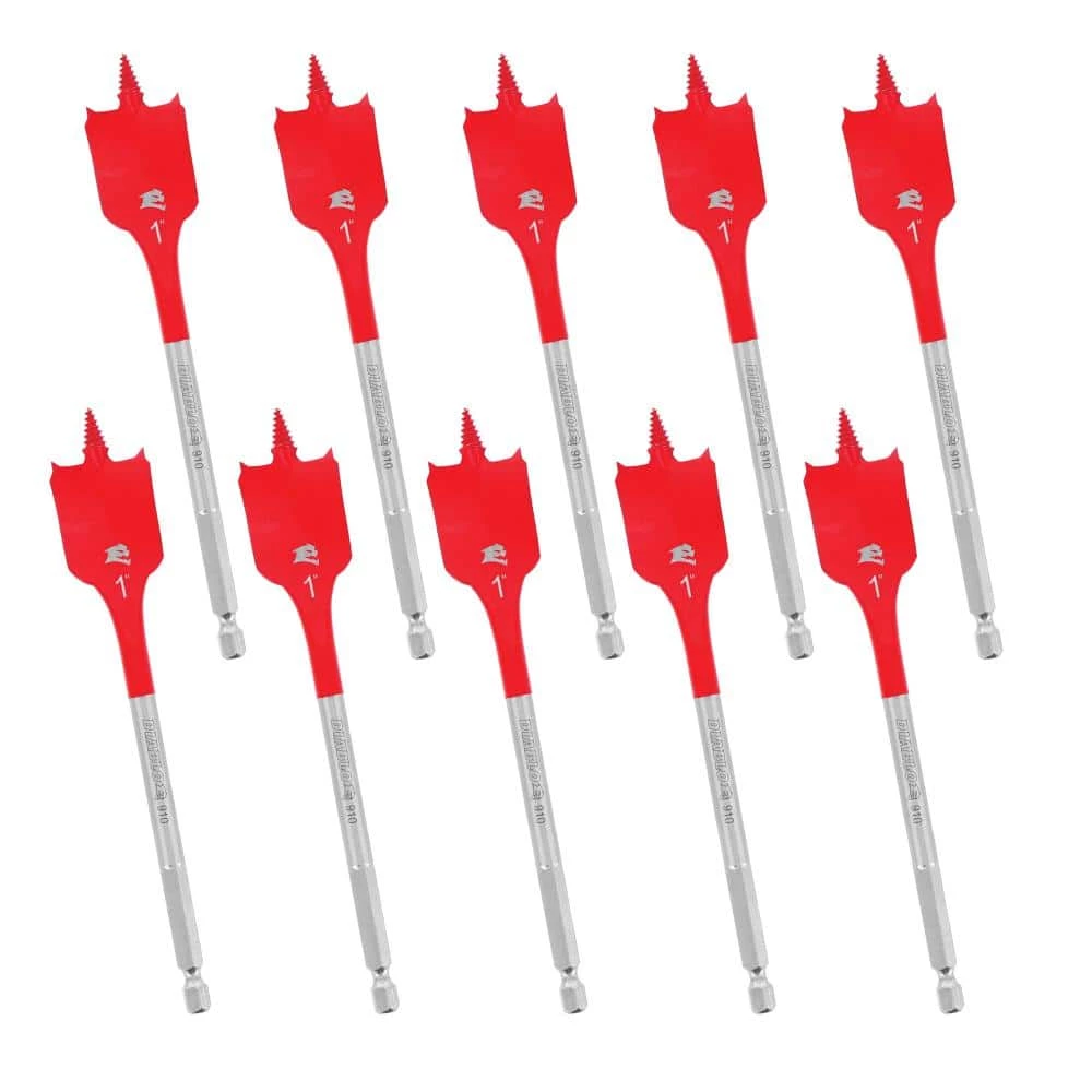1 in. x 6 in. SPEEDemon Spade Bit (2-Packs, 10-Pack) by Diablo