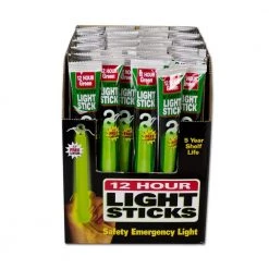 12-Hour Safety Light Stick, Green (48-Pack) by Ready America