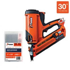 CFN325XP Lithium-Ion Battery 30-Degree Cordless Framing Nailer Combo Kit Includes Brite FNP by Paslode