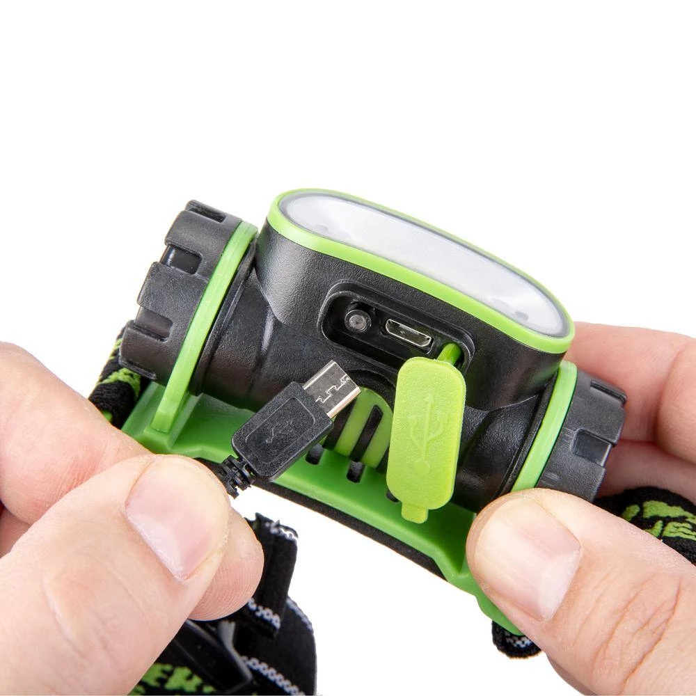 250 Lumen LED Motion-Sensor Rotatable Weatherproof Flood Headlamp with High/Low/Flashing Modes and Charger by PowerSmith - Image 7