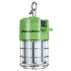 7,200 Lumens 60-Watt High Bay Temporary Job Site Hanging LED Work Light with 10 ft. Power Cord by PowerSmith