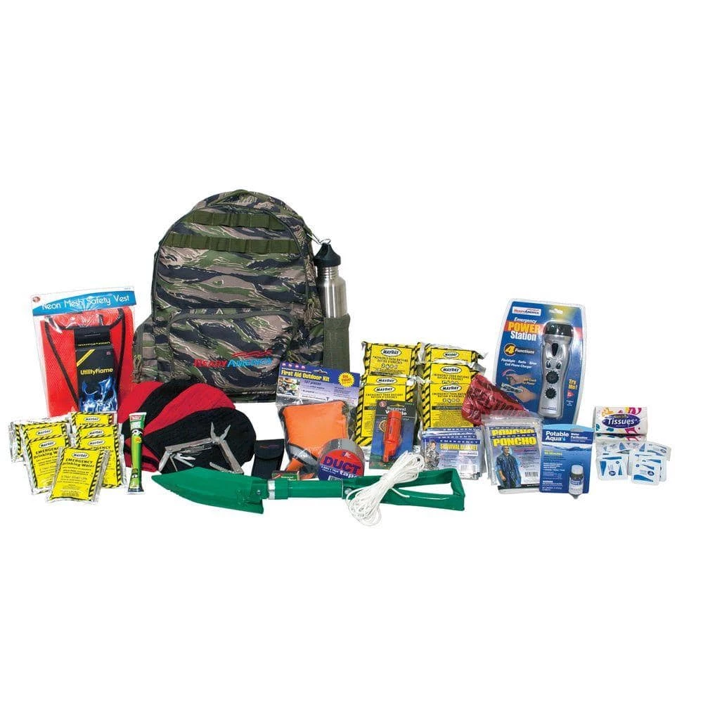 4-Person Deluxe Outdoor Survival Kit by Ready America