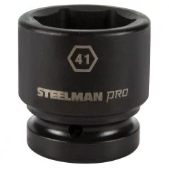 1 in. Drive Impact 41 mm Socket (6-Point) by STEELMAN PRO