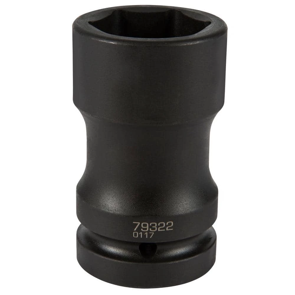 1 in. Drive Impact 38 mm x 19 mm Budd Wheel Hex and Square Combo Socket by STEELMAN PRO - Image 2