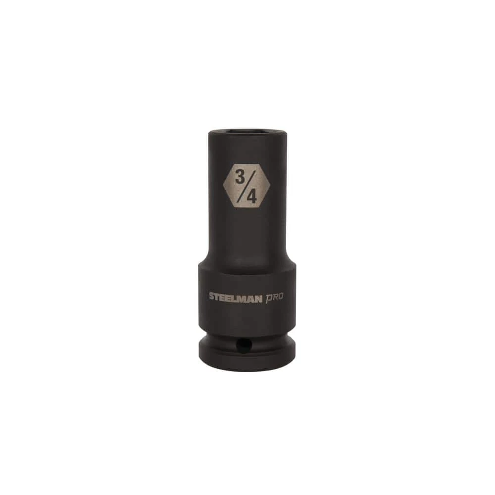 3/4 in. Drive 3/4 in. 6-Point Impact Socket by STEELMAN PRO
