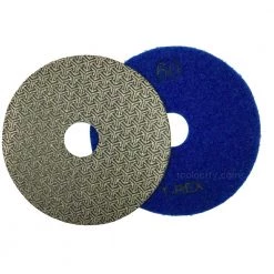 4 in. 60-Grit Electroplated Diamond Polishing Pads by T-REX