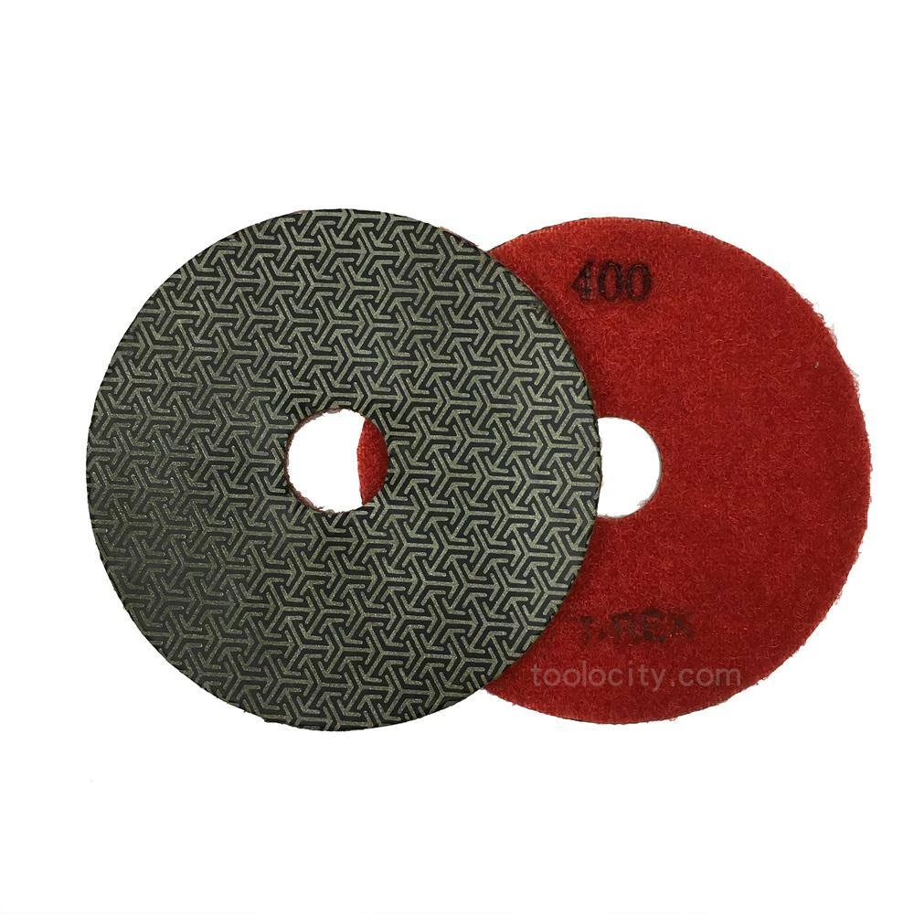 3 in. Electroplated Diamond Polishing Pads (Set of 4) by T-REX - Image 5